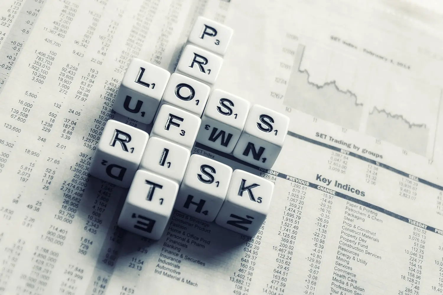 Profit, loss, risk